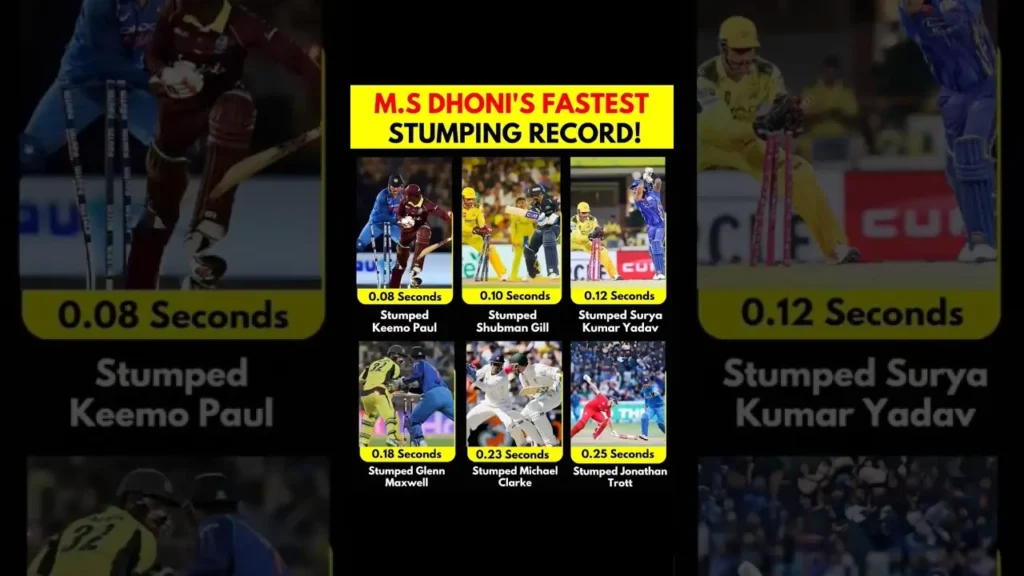 Top 5 Fastest Stumpings in Cricket History: Blazing Speed Behind the Wickets